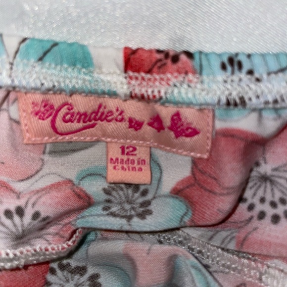 Cute pink & blue flower printed
mini dress! - Picture 5 of 5